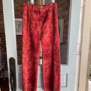High waisted Printed Pants by Sea